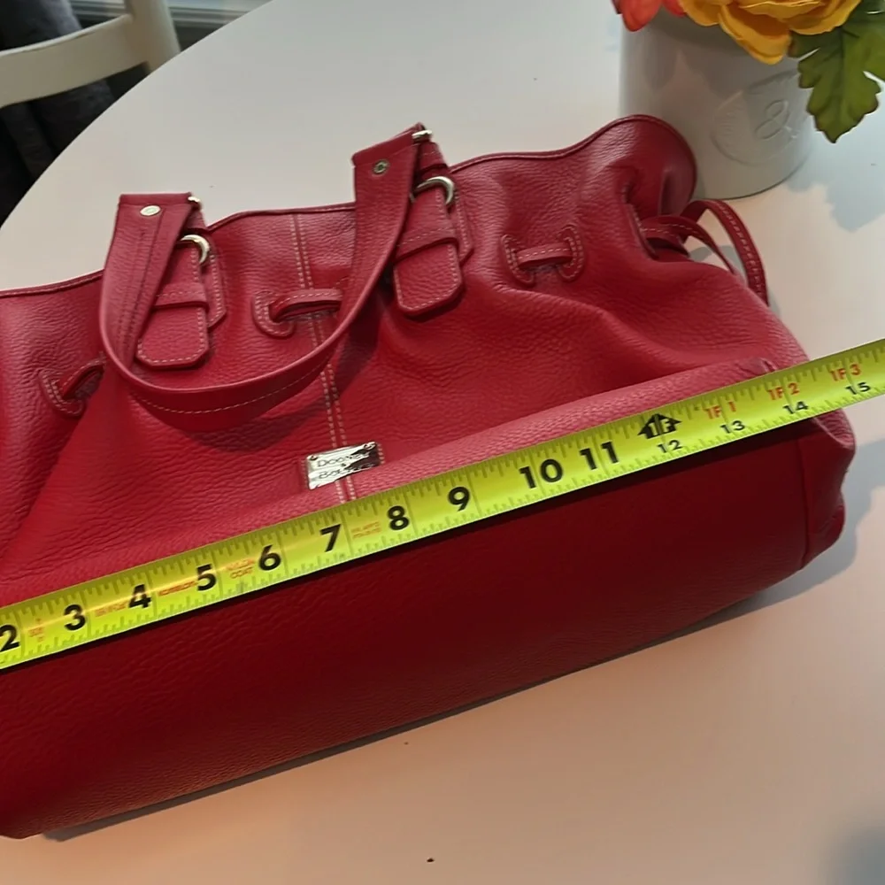Dooney and Bourke Red Chiara Bag size medium - Picture 13 of 14